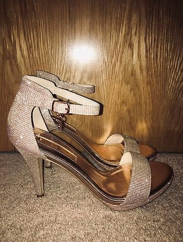 foot patch: XTi Tentations босоножки на каблук, удобные Цвет: gold и rose gold — 6