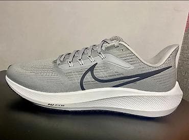 для ходьбы: Мужские кроссовки, 45, Nike, Новый, цвет - Серый, Самовывоз, Бесплатная доставка, Платная доставка — 4