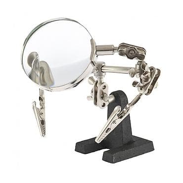 очки магнит: Третья рука с лупой для точных работ - Настольный держатель-стенд с — 2