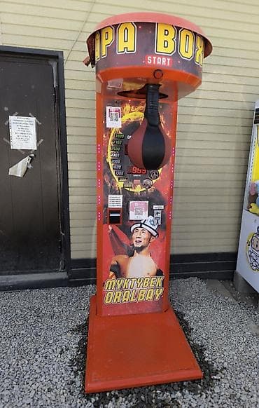 монолитный каркас: Состояние отличное. Игровой автомат «PAPA BOXER» с грушей для удара — 2