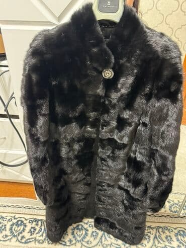 Шуба, Норка, По колено at lalafo.kg Шуба, Норка, По колено