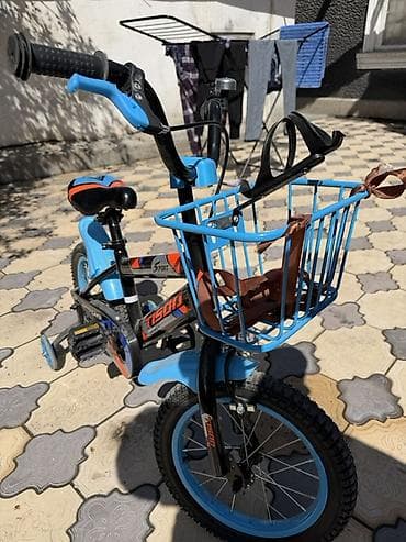 клиторальный велосипед: Детский велосипед, 2-колесный, 4 - 6 лет, Для мальчика, Новый — 1