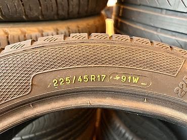 Шиналар 225 / 45 / R 17, Жай, Колдонулган, Жуп, Германия, Michelin — 4