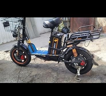 Электроскутер DRONGO (электровелосипед-самокат) - Питание