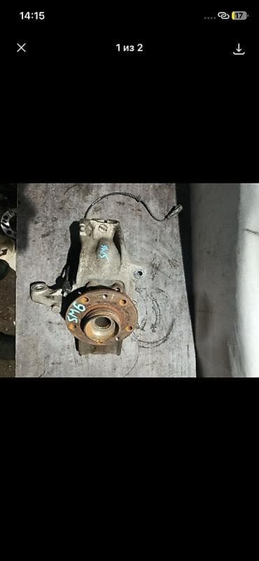 step rf3: Цапфа передняя в сборе Применяемость: - Renault Samsung SM6 (SM6) — 1