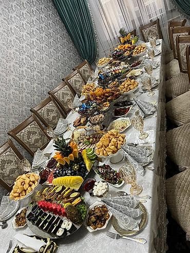 Көчмө банкеттер: Көчмө банкеттер | Ашпозчулар | Идиш-аякты ижарага берүү — 5