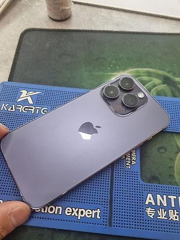 redmi 12с: IPhone 14 Pro, 128 ГБ, Deep Purple, Защитное стекло — 3