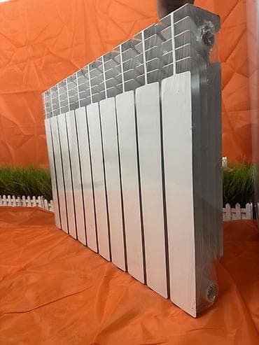 Алюминиевый секционный радиатор отопления - Конструкция: батарея из