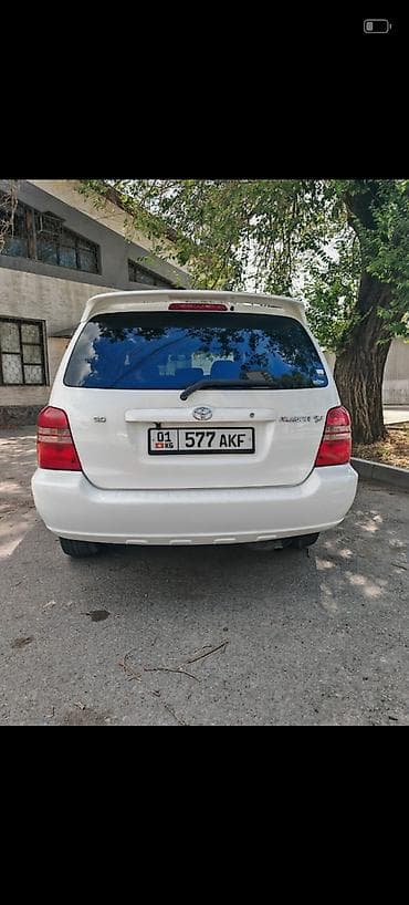 справа: Toyota Kluger: 2002 г., Автомат, Газ, Кроссовер — 4