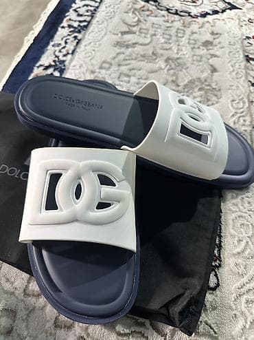 Мужская обувь: Мужские сандалии, 43, Dolce & Gabbana, Новый, цвет - Синий, Бесплатная доставка — 3