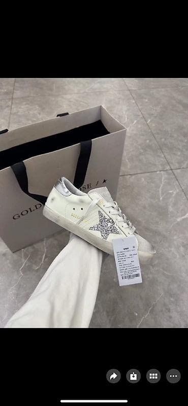 superstar: Кроссовки в стиле Golden Goose Superstar - Низкие кеды из натуральной — 5