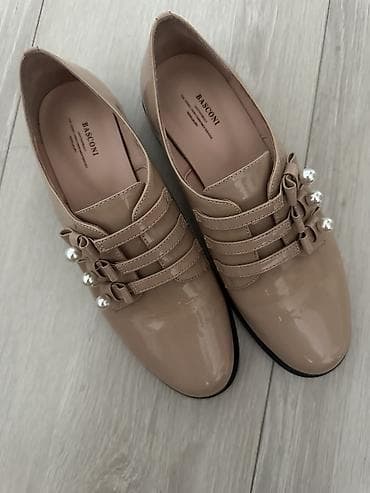 Сабо: Лоферы BASCONI женские (Лаковая кожа) р. 38 Удобные, лаконичные — 2