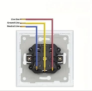 набор головка: Европейская розетка с заземлением (тип Schuko, EU) - Форм‑фактор — 5