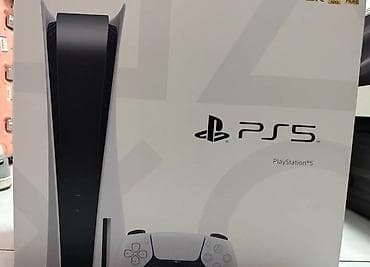 PlayStation 5 версия с дисководом Комплект: Каробка, сама консоль