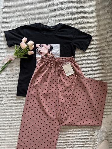 женские трусы стринги: Женские домашние/повседневные брюки свободного кроя - Посадка — 5