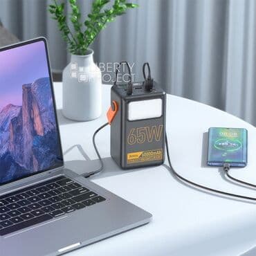 Внешний аккумулятор Power Bank Hoco. J110A 60000 mAh / 65W / для