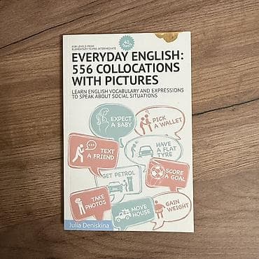 Книга: Everyday English: 556 collocations with pictures: Learn English lalafo.kg да Книга: Everyday English: 556 collocations with pictures: Learn English