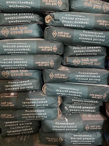 плиточный клей крепость: Полимерный трещиностойкий клеевой раствор «Бай Таш Строй Мат» — 1