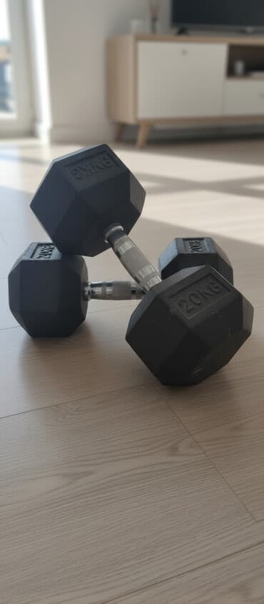 Продам гантели 20кг, пара