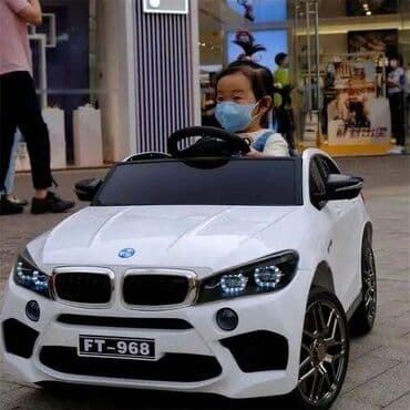 большая машина на пульте управления для детей: Детский электрокар, Новый — 1