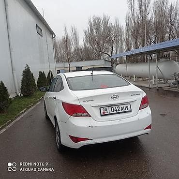 matiz diska: Hyundai Solaris: 2015 г., 1.4 л, Механика, Бензин, Седан — 4