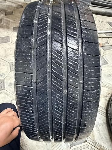 зимние шины 22555 r17: Шины 225 / 55 / R 17, Всесезонная, Б/у, 1 шт, Легковые, Michelin — 4