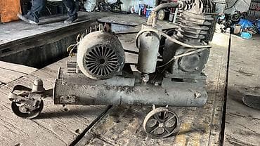 Компрессоры: Компрессор Для покраски, Электрический, Поршневой — 3