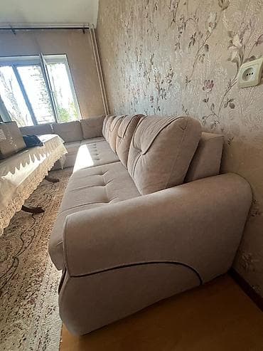 Угловые диваны: Угловой диван, C подушками — 2