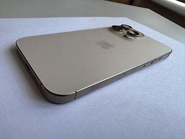 IPhone 16 Pro Max, Б/у, 512 ГБ, Золотой, Защитное стекло, Кабель, Коробка, 95 % — 3