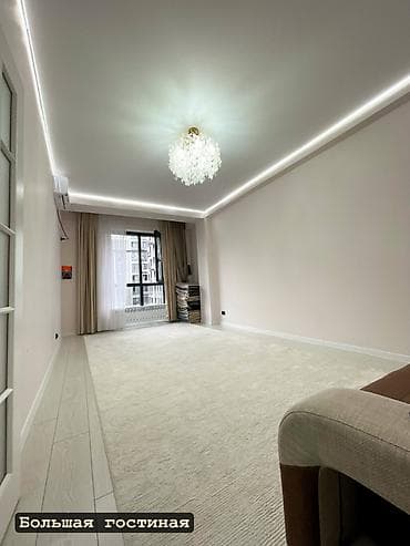 капстрой: 1 комната, 51 м², Элитка, Асанбай мкр Элитка, 9 этаж, Евроремонт — 6