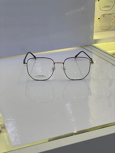 Көз айнектер: Очки с титановыми оправами - Материал: титан — легкий, прочный — 1