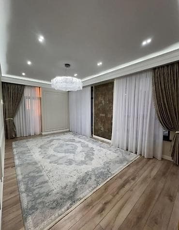 3 комнаты, 89 м², Асанбай мкр Элитка, 11 этаж, Дизайнерский ремонт