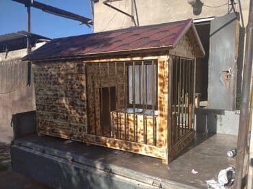 домик для собаки уличный: Вольер для собак. Мини вольер для собак. Размеры (длина 2.10см) ширина — 5