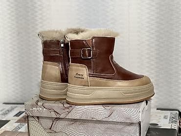 Сапоги: Сапоги, 37, 37.5, Fashion, Новый, цвет - Коричневый — 2