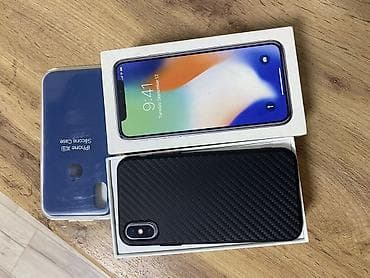 обмен на айфон 11 про: IPhone X, Б/у, 64 ГБ, Серебристый, Чехол, Коробка, 76 % — 5