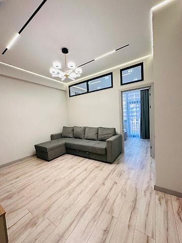 Батирлер: 2 бөлмө, 58 м², Асанбай мкр 8 кабат, Евро оңдоо — 4