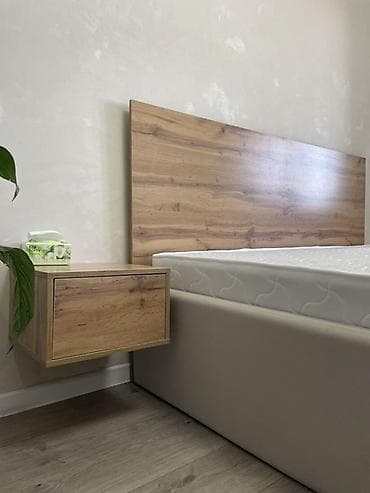 Кровать на заказ, Односпальная кровать, С мягкой обивкой, Дизайн, проект