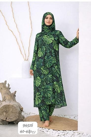 мусульманские купальники: Мусульманский купальный костюм-буркини для женщин, артикул 94516. - — 7