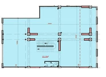 building: Продажа магазинов В жилом доме, 401 м², Готовая ПСО (под самоотделку), 1 этаж — 3