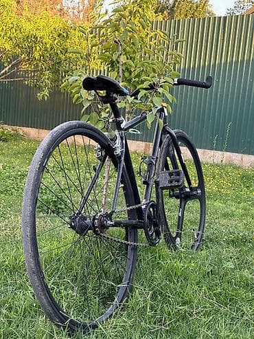 single speed: Шоссейный велосипед, Рама M (156 - 178 см), Б/у — 5