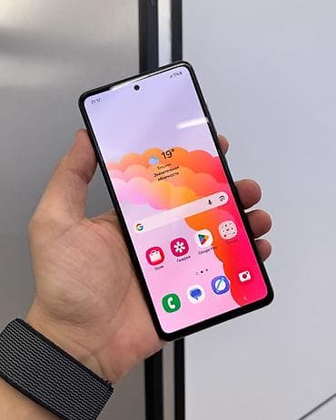 sim card: Samsung Galaxy A52, Б/у, 128 ГБ, цвет - Черный, В рассрочку, 2 SIM — 1