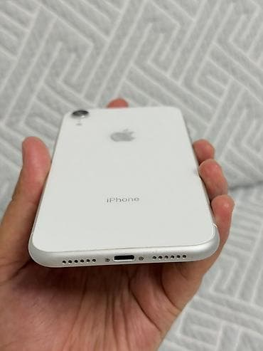 корпус xr: IPhone Xr, Б/у, 128 ГБ, Белый, Защитное стекло, Чехол, 78 % — 4