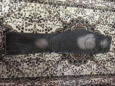 принимаю вещи: Black bootcut jeans размер S (165-175) — 3