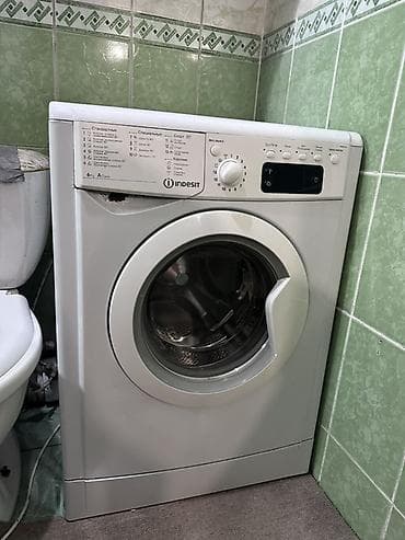 device kg: Стиральная машина Indesit, фронтальная загрузка. - Загрузка: 6 кг - — 3