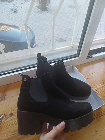 Мырзалардын бут кийими: Полусапоги, демисизонные, удобные, качетвенные. Одевала 2 раза — 2