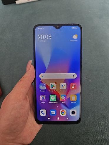 apple max: Redmi, Redmi 9T, Б/у, 256 ГБ, цвет - Синий, 2 SIM — 1