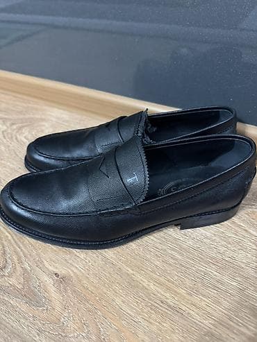 Мокасины и лоферы: Мужские лоферы TOD’S - Классическая пара в черном цвете - Материал — 3