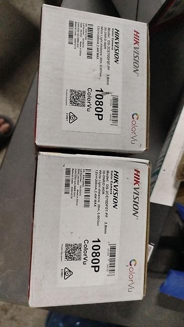 камеры со звуком: Hikvision ColorVu 1080P — комплект внутренних видеокамер в купольном — 2