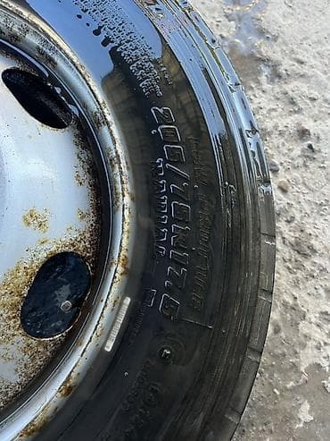 байыш: Дөңгөлөктөр монтажда 205 / 75 / R 17.5, 1 даана, Жүк ташуучу унаалар/Автобустар, Темир, тешиктери - 6 — 4