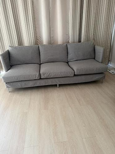 small table: Комплект мягкой мебели, цвет - Серый — 7